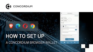 How to set up a Concordium Browser Wallet [upl. by Olfe]