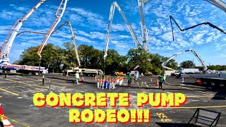 CONCRETE PUMPING COMPETITION [upl. by Janifer]