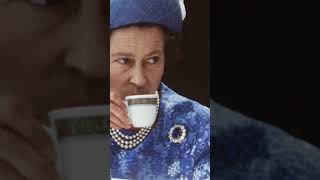 Queen Elizabeth served tea to a worker [upl. by Meekah]