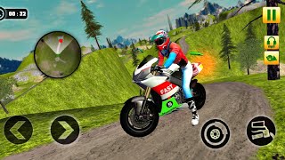 Uphill Offroad Motorbike Rider 🏍️💥  Super Bike Crazy Offroad Ride  Gameplay 60  Android GamePlay [upl. by Donnie510]