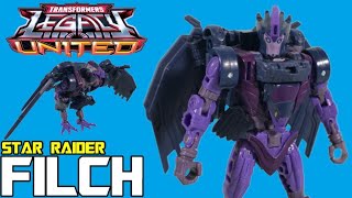 Star Raider Filch Review  Transformers Legacy United [upl. by Modeste488]