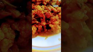 😋😋Cauliflower Curryfood youtubeshorts shortsfeed [upl. by Armallas261]