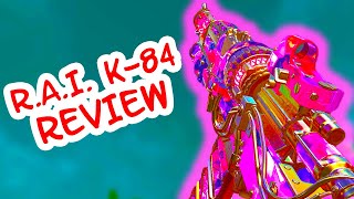 HOW GOOD IS THE RAI K84  RAI K84 Wonder Weapon Review Black Ops Cold War Zombies [upl. by Ahs]