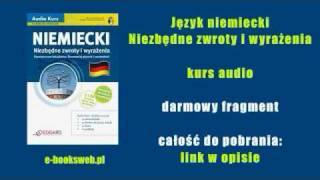 Język niemiecki Niezbędne zwroty i wyrażenia  kurs audio [upl. by Eilah]