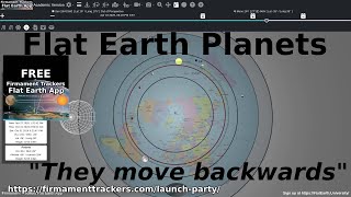 Planets on Flat Earth quotthey move backwards when they wantquot [upl. by Derek]