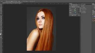 Cambiar el color del cabello photoshop cs6 [upl. by Dugan]