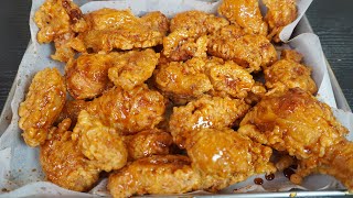 Honey Chicken recipe 1 minute summary [upl. by Celka865]