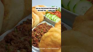 Want to LEARN how to Make Cornmeal Fried Bakes It is A Caribbean Classic food breakfast shorts [upl. by Ynohtona816]