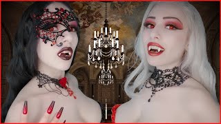 ASMR VAMPIRE SISTERS  YOU ARE A VAMPIRE [upl. by Otto]