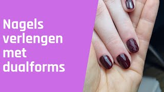 Nagels verlengen met upperforms [upl. by Annairdua]