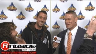 John Cena WrestleMania 29 Press Conference INTERVIEW WrestleMania Weekend NYC Axxess Mania [upl. by Amador]