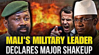 Malis Military Leader Declares Major Shakeup Fires Prime Minister Dissolves Entire Government [upl. by Aneliram]