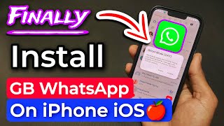 How To Install GB Whatsapp In iPhone  GB Whatsapp iPhone Me Kaise Download Kare  GB Whatsapp 2024 [upl. by Farrica952]