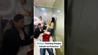 Dermasky Academy Clinical Cosmetology Course  VITILIGO TREATMENT TRAINING [upl. by Sailesh]