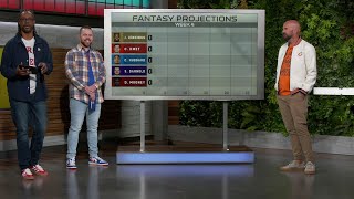 Fantasy Projections for Week 4  NFL Fantasy Live [upl. by Allimaj]