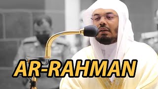 ARRAHMAN  SHEIKH YASSER DOSSARY  AMAZING RECITATION [upl. by Akeem]