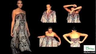 Kaftan Dress Instructions  How to Wear Kaftan Dresses  How To Style Kaftan Dress [upl. by Gaston]