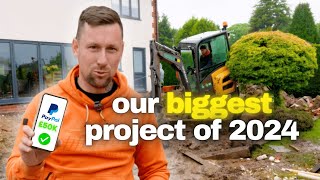 OUR MOST EXPENSIVE PROJECT  £50000 Garden Project Ep1 [upl. by Cowan750]