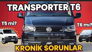 Transporter T6 20 TDI kronik sorunları T5 mi T6 mı [upl. by Alyhc]