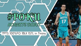 Aleksej Pokusevski Poku Highlights Charlotte Hornets vs Brooklyn Nets￼ nba okcthunder [upl. by Neleag]