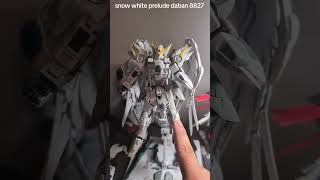 DABAN 8827 Review  overview Gundam Wing KO \ Snow White Prelude gundam gunpla shorts [upl. by Miarhpe474]