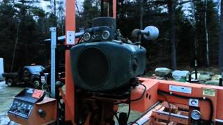 WoodMizer LT40 Electric to gas conversion [upl. by Kathryn927]