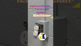 COMO CONECTAR UN TOMACORRIENTE electrician tomacorrientes 👇Dejame tus comentarios [upl. by Kristy]