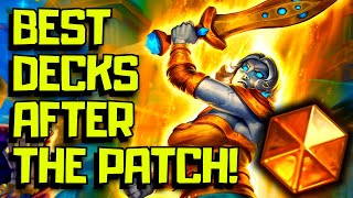 The Real Best Hearthstone Decks After The Patch [upl. by Kylie545]