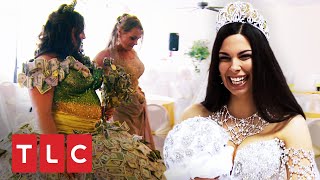 Dos vestidos de novias gitanas MUY extravagantes  Mi Gran Boda Gitana  TLC Latinoamérica [upl. by Roe931]