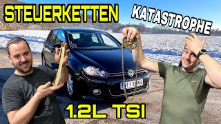 STEUERKETTENKATASTROPHE  VAG 12 TSI CBZACBZB  WTGARAGE [upl. by Zarihs]