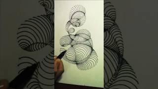 Abstracto drawing illusion art artist arte [upl. by Chlo]