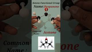 Acetone Ketone Propanone Acetone OrganicChemistry Chemistry3DCompoundhasmukhsir [upl. by Aicelef]