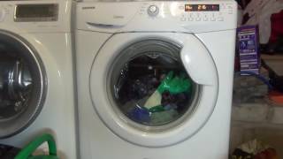 Hoover Optima OPH714D Washing Machine  Cotton Standard Eco 60c Full cycle [upl. by Uird926]