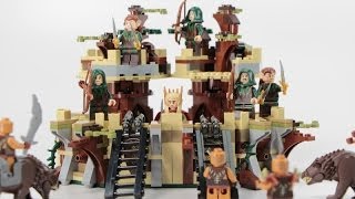 Lego The Hobbit Mirkwood Elf Army Set Review The Desolation of Smaug 79012 [upl. by Hitchcock235]