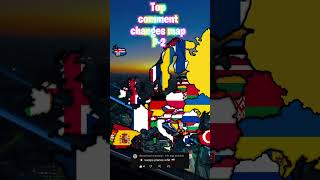 Top comment changes map part 2 europe mapper mapp countrymap topcomment worldmap [upl. by Asirap]