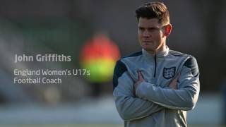 Coaching Bootroom John Griffiths Head Coach England Women’s Football U17s [upl. by Debo]