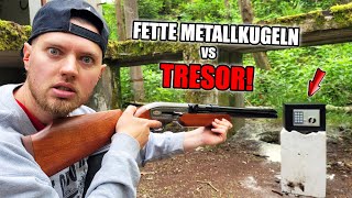 Ich VERSCHIEßE fette METALL KUGELN mit der 300 JOULE STARKEN PCP SHOT GUN [upl. by Inat]