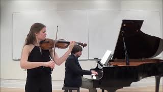 Brahms Violin Concerto in D minor with Jana Kaminsky [upl. by Siegler743]