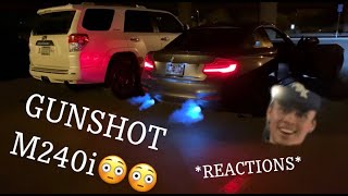 GUNSHOT EXHAUST REACTIONS [upl. by Atazroglam47]