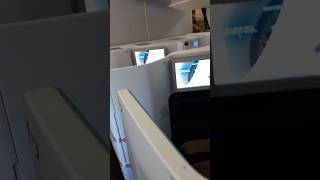 KLM first class cabin klmroyaldutchairlines firstclass europe [upl. by Eelek7]