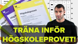 Träna inför HÖGSKOLEPROVET Ordförståelse [upl. by Aieka]