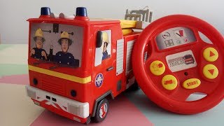 Fireman Sam Jupiter Drive and Steer  סמי הכבאי כבאית על שלט [upl. by Alleber]