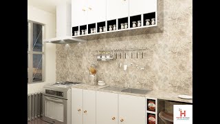 Kitchen Interior Design 2 by Haider Design [upl. by Qifahs]