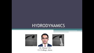 Hydrodynamics  Introduction [upl. by Nathanael]