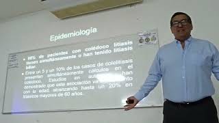 Clase Coledocolitiasis Colangitis [upl. by Aham]