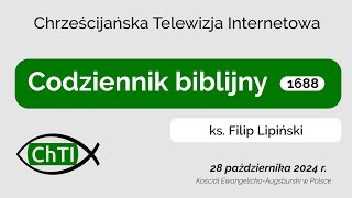 Codziennik biblijny Słowo na dzień 28 października 2024 r [upl. by Yedorb487]