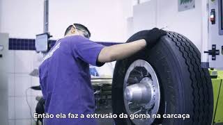 recapagem michelin VMACHADOCOM [upl. by Yenots950]