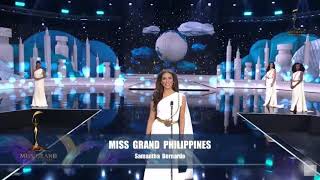 Samantha Bernardo Advocacy Speech in Miss Grand International 2021 [upl. by Nivrac103]