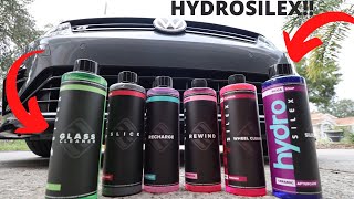 HYDROSILEX PRODUCT LINE REVIEW Rechargesoapwheel cleaner DYI COATINGS [upl. by Rodama756]