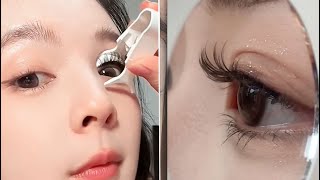 Magnetic eyelashes Review  Does it work？Soft magnetic eyelashes，Magnetic false eyelashes [upl. by Nibaj]